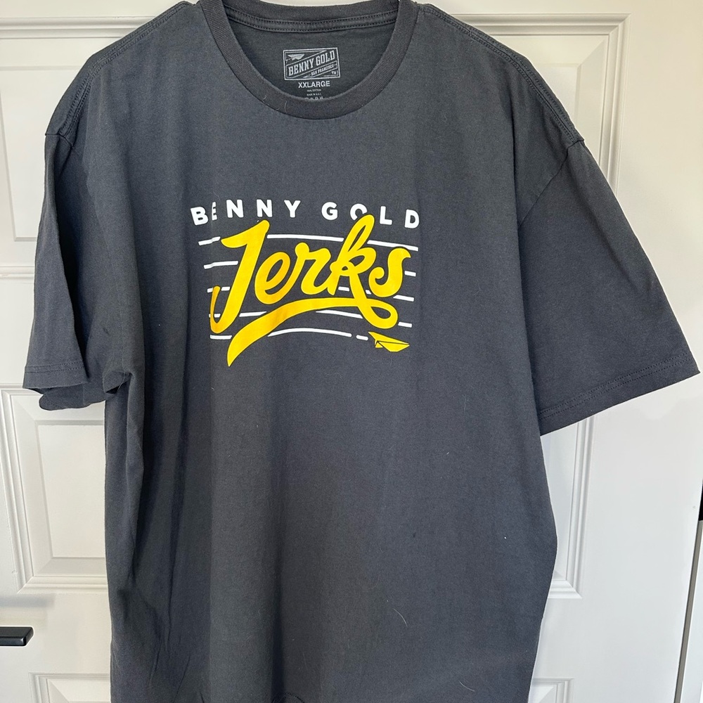 Benny Gold Jerks Black and Yellow Short Sleeve Tee
